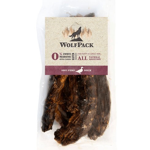 Recompense pentru caini WolfPack Gat de rata 250g