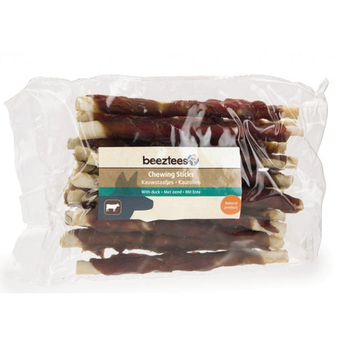 Recompense pentru caini Beeztees Chewing Sticks cu rata 20 bucati