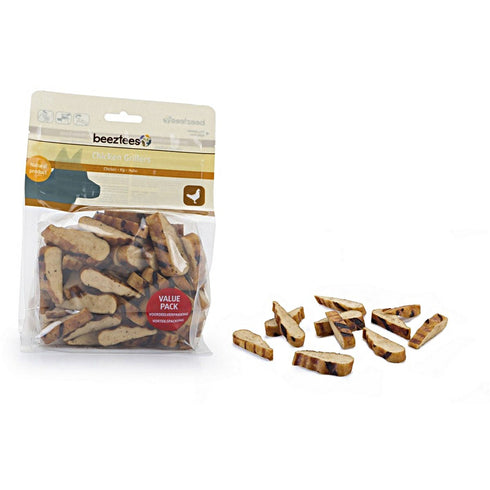 Recompense pentru caini Beeztees Snack Grillers cu pui 400 g