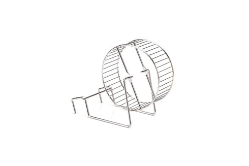 Roata crom pentru hamsteri 12 cm