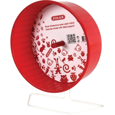 Roata rosie pentru hamsteri Zolux 20 cm
