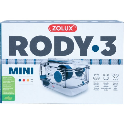 Cusca pentru rozatoare Rody Mini Blue 33X21X18cm