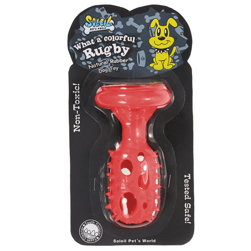 Jucarie pentru caini Soleil Snack Toy rosu 13 cm