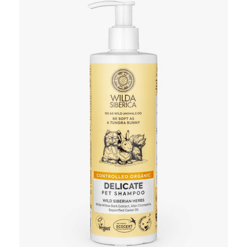 Sampon pentru caini si pisici Wilda Siberica Delicate 400ml