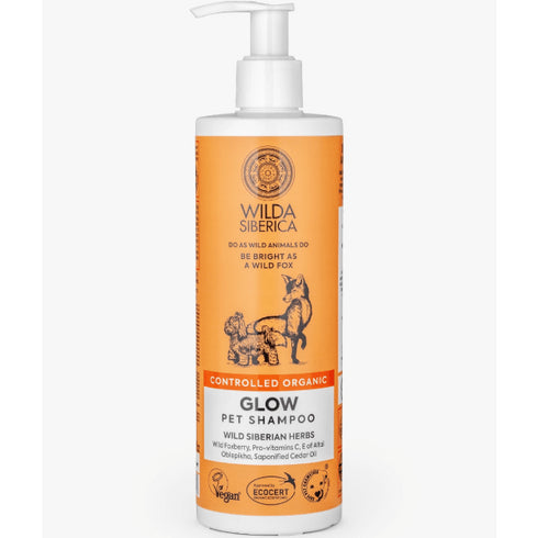 Sampon pentru caini si pisici Wilda Siberica Glow 400ml