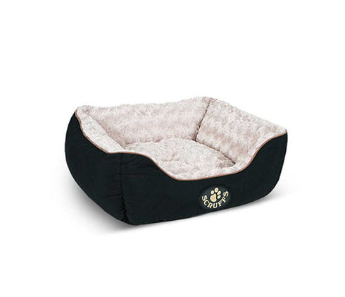 Culcus pentru caini Scruffs Negru Mare 75x60 cm