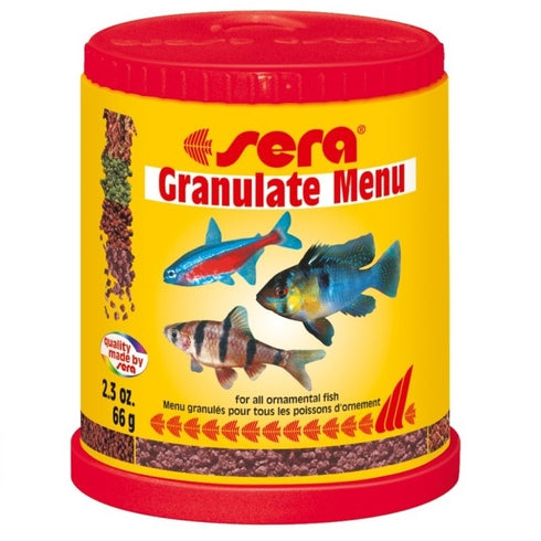 Hrana pentru pesti Sera Granulat Meniu 150 ml