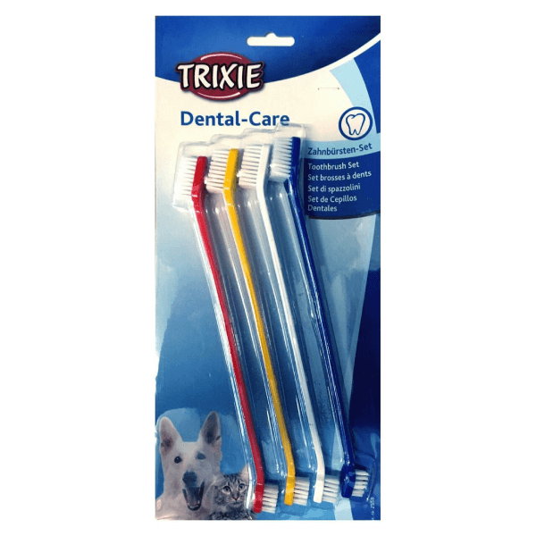 Set de periute pentru dinti Trixie Dental Care 4buc Animax.ro