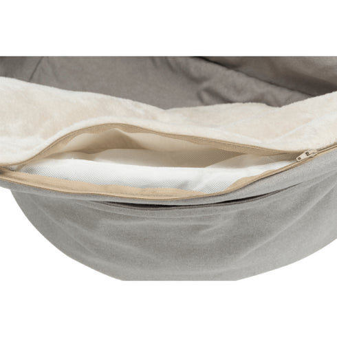 Sezlong pe calorifer pentru pisici Trixie XXL Plush Maro 55x15x36cm