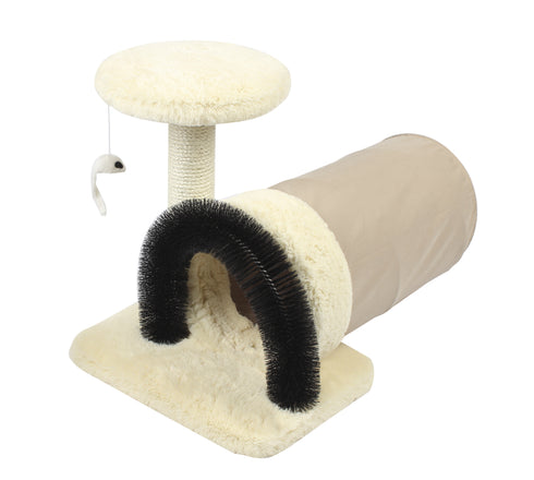 Sisal si tunel pentru pisici Roller 40X30X44CM
