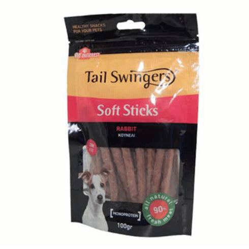Snack baton cu iepure TAIL SWINGERS 100g