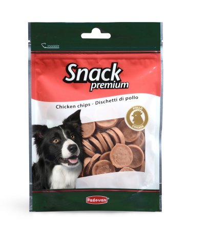 Recompense pentru caini Snack Premium Chicken Chips 100g