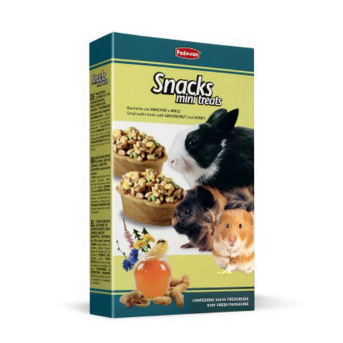 Hrana pentru rozatoare Padovan Snack Mini Treats 50g