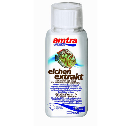Solutie pentru tratatarea apei Amtra Oak Extract 150 ml