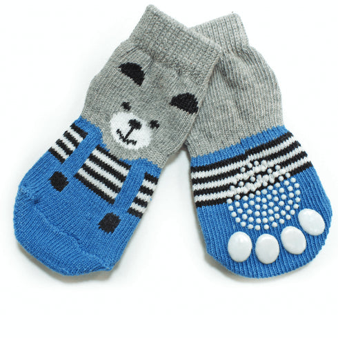 Sosete pentru caini Croci Teddy Bear 4buc L C7020016