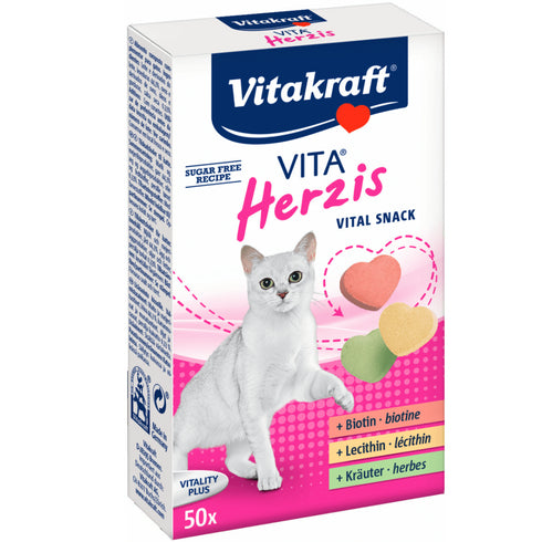 Supliment pentru pisici Vitakraft Vita Herzis 50tab. 30g