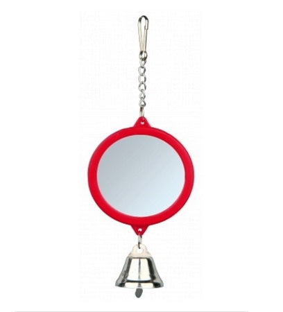 Jucarie pentru pasari Oglinda cu Clopotel 5.5cm