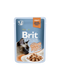 Hrana umeda pentru pisici Brit Premium cu file de curcan in sos 85 g
