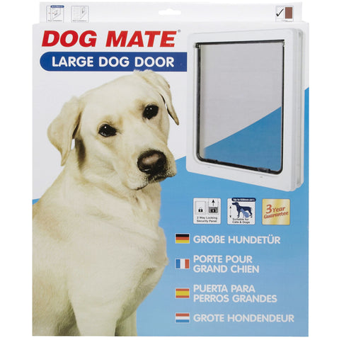 Usa alba pentru caini de talie mare Dog Mate 44 X 36 cm