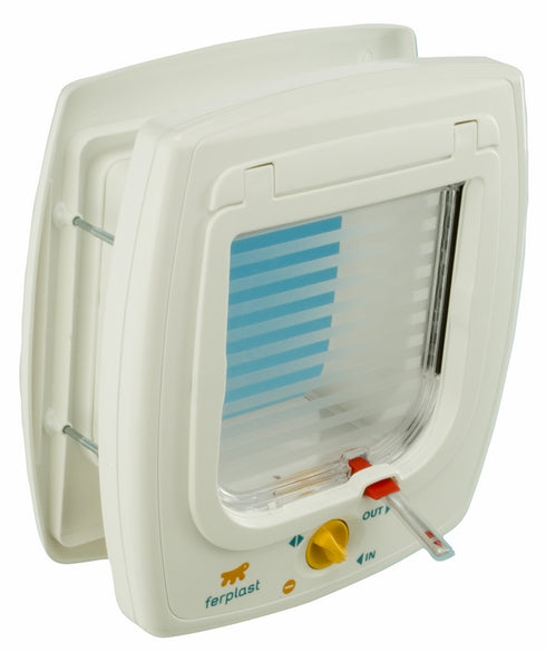 Usa alba pentru caini de talie mica si pisici Ferplast Swing 22.5 x 10.4 x 25.2 cm