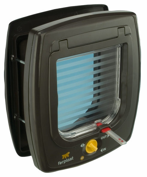 Usa maro pentru caini de talie mica si pisici Ferplast Swing 22.5 x 9.6 x 25.2 cm