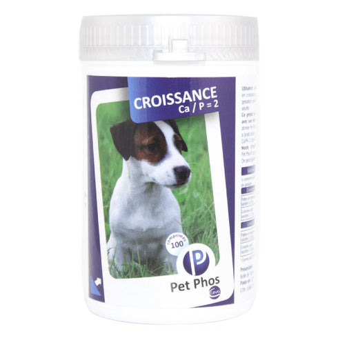 Vitamine pentru caini Pet Phos Croissance 100 tablete
