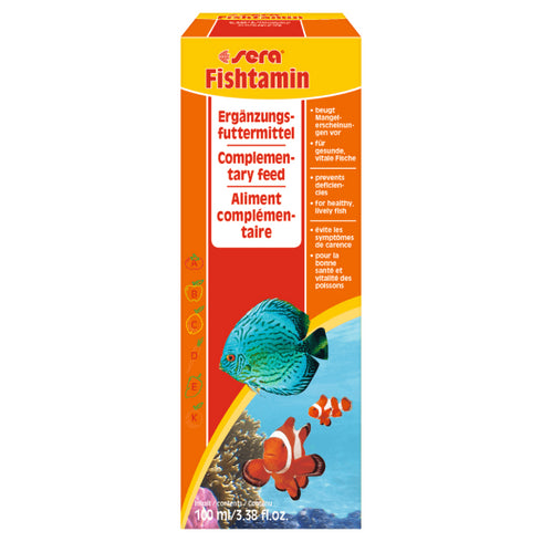 Vitamine pentru pesti Sera Fishtamin 100 ml