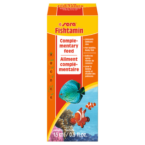Vitamine pentru pesti Sera Fishtamin 15ml
