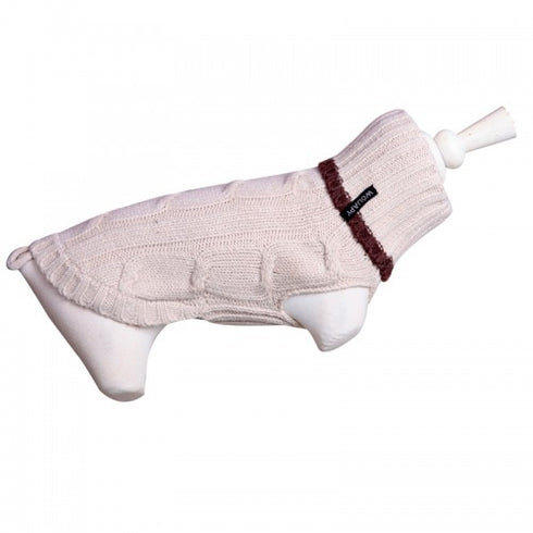 Pulover Caine Wouapy Torsade Crem 27 cm