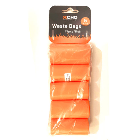Saculeti igienici Xcho Waste Bags 5 Role 30x22cm