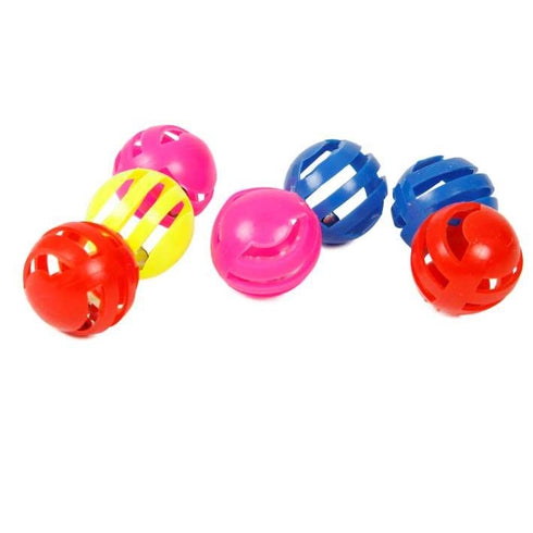 Jucarie pentru pisici bile colorate Enjoy 7 bucati