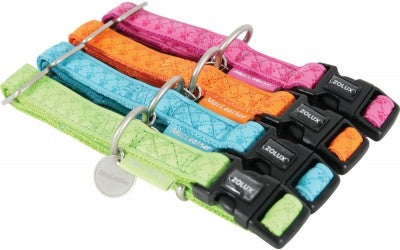 Zgarda pentru caini Macleather turcoaz 10 mm