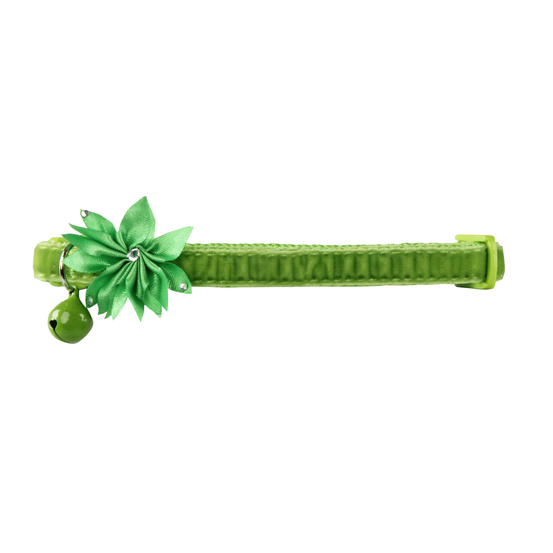 Zgarda pentru pisici Pawise Flower Green - Animax
