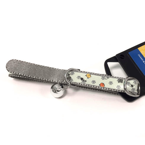 Zgarda reflectorizanta pentru pisici Enjoy Beige HQ NY XS 1.2x35 cm 150702