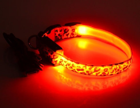 Zgarda galbena pentru caini Tize Flash Usb M