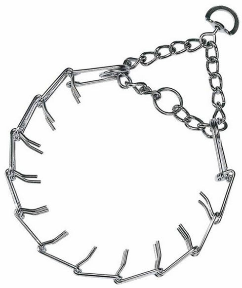 Zgarda metalica de forta pentru caini Hong 3.8 mm X 10 zale