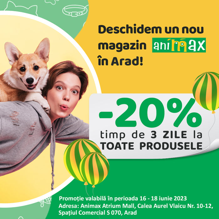 🐾 MAREA DESCHIDERE ANIMAX ARAD 🐾