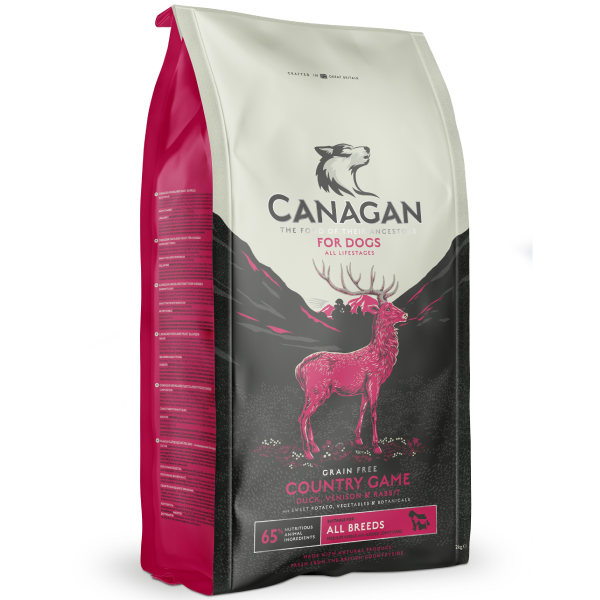 Hrana uscata pentru caini Canagan Grain Free Adult Vanat 2kg - Animax