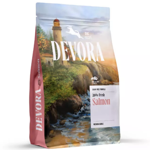 Hrana uscata pentru caini Devora Dog GF Somon 12kg