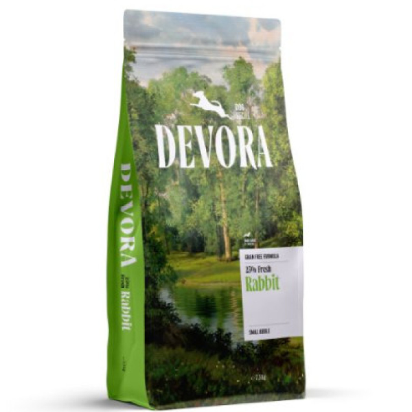 Hrana uscata pentru caini Devora Dog GF Iepure 1.5kg
