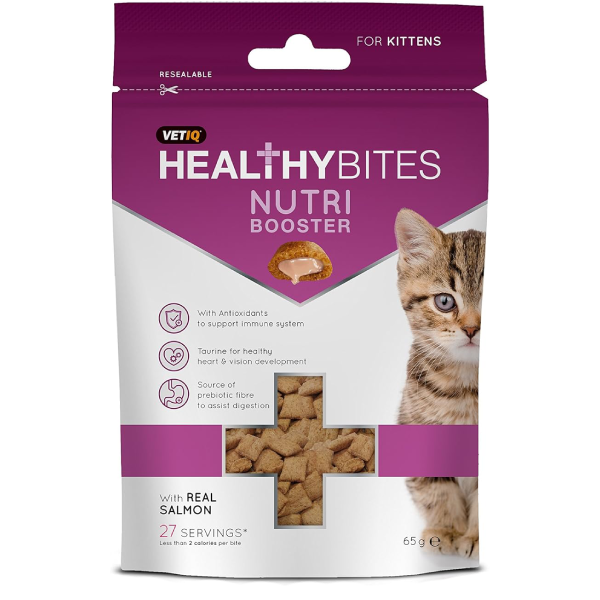Recompense pentru pisici Vetiq Snack Kitten Nutri Booster 65g - Animax