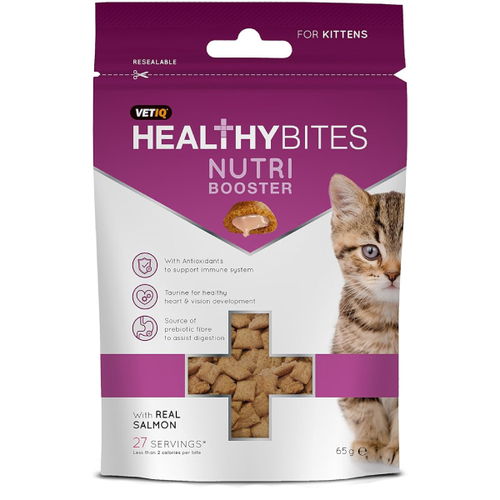 Recompense pentru pisici Vetiq Snack Kitten Nutri Booster 65g - Animax