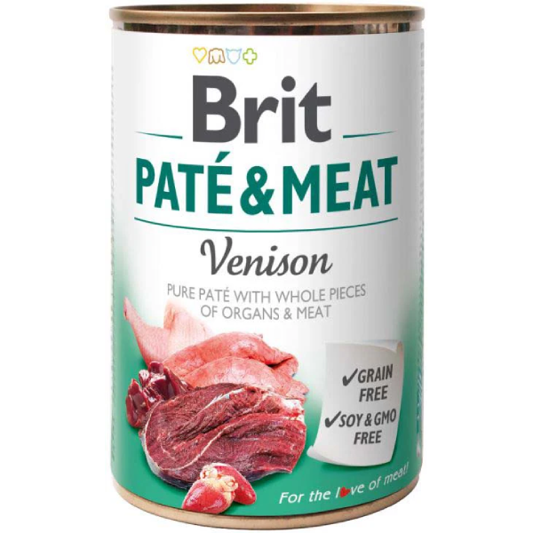 Hrana umeda pentru caini Brit Pate & Meat Vanat 400g