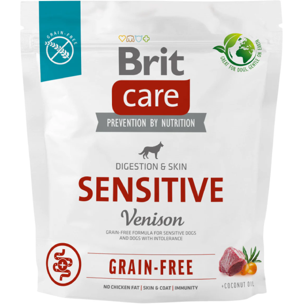 Hrana uscata pentru caini Brit Care Grain Free Sensitive Vanat 1kg