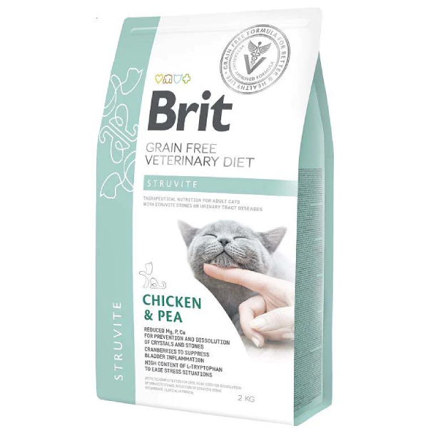 Hrana uscata pentru pisici Brit Grain Free VD Struvite 2kg - Animax