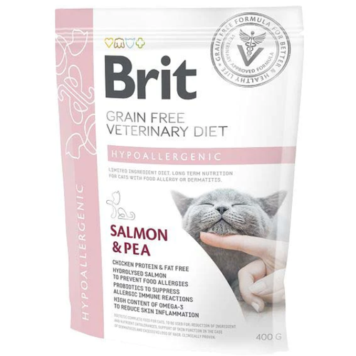 Hrana uscata pentru pisici Brit Grain Free VD Hypoallergenic 400g - Animax