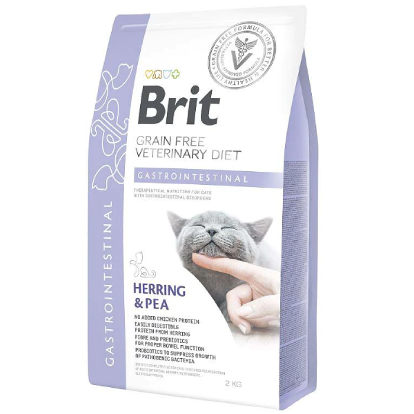 Hrana uscata pentru pisici Brit Grain Free VD Gastrointestinal 2kg - Animax