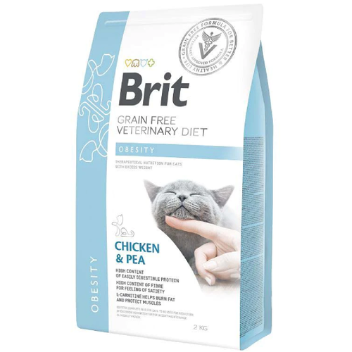 Hrana uscata pentru pisici Brit Grain Free VD Obesity 2kg - Animax