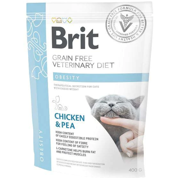 Hrana uscata pentru pisici Brit Grain Free VD Obesity 400g - Animax