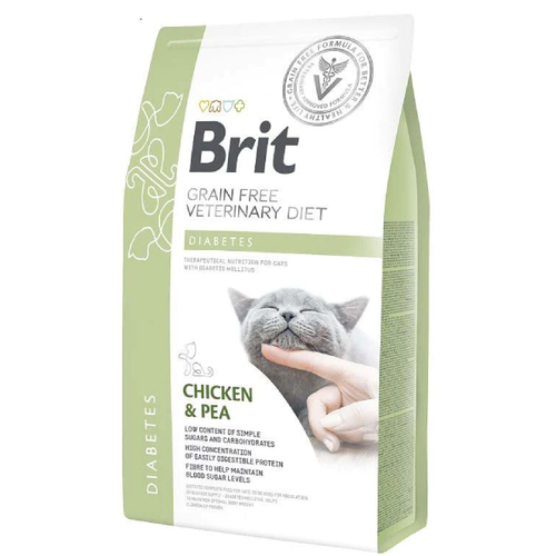 Hrana uscata pentru pisici Brit Grain Free VD Diabetes 2kg - Animax